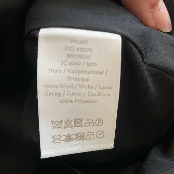 Boden Carrie Heritage British Tweed Gray Herringbone Wool Shift Dress Sz 6R - Picture 9 of 11